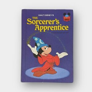Disney Wonderful World Reading The Sorcerer's Apprentice 1973 Hardcover